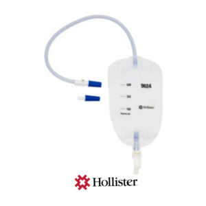 Hollister Urine Leg Bag with Comfort Backing & Anti-reflux valve (50cm Inlet tube) - 9624