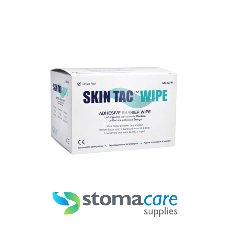 Skin-Tac™ Adhesive Barrier Wipes 50 count