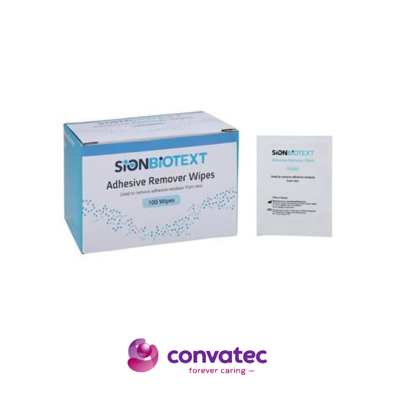 SION WIPES ADH REMOVER (1x100PK) - 423783